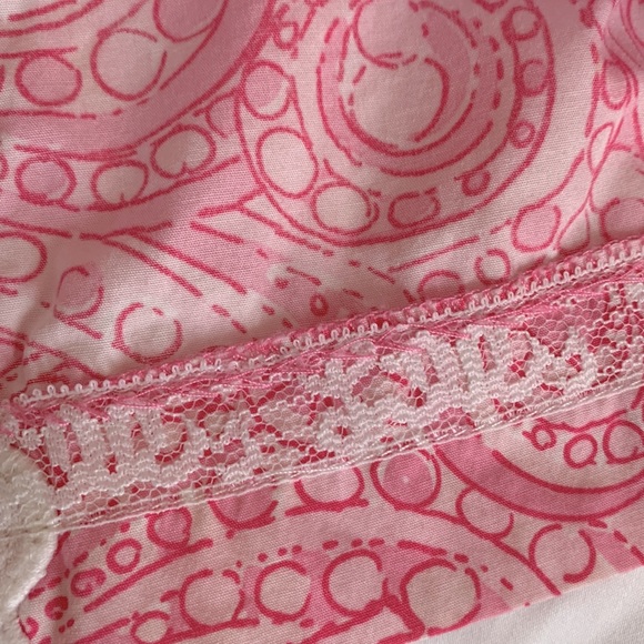 Lilly Pulitzer Little Lilly Shift Dress In Hibiscus Pin - Picture 6 of 9